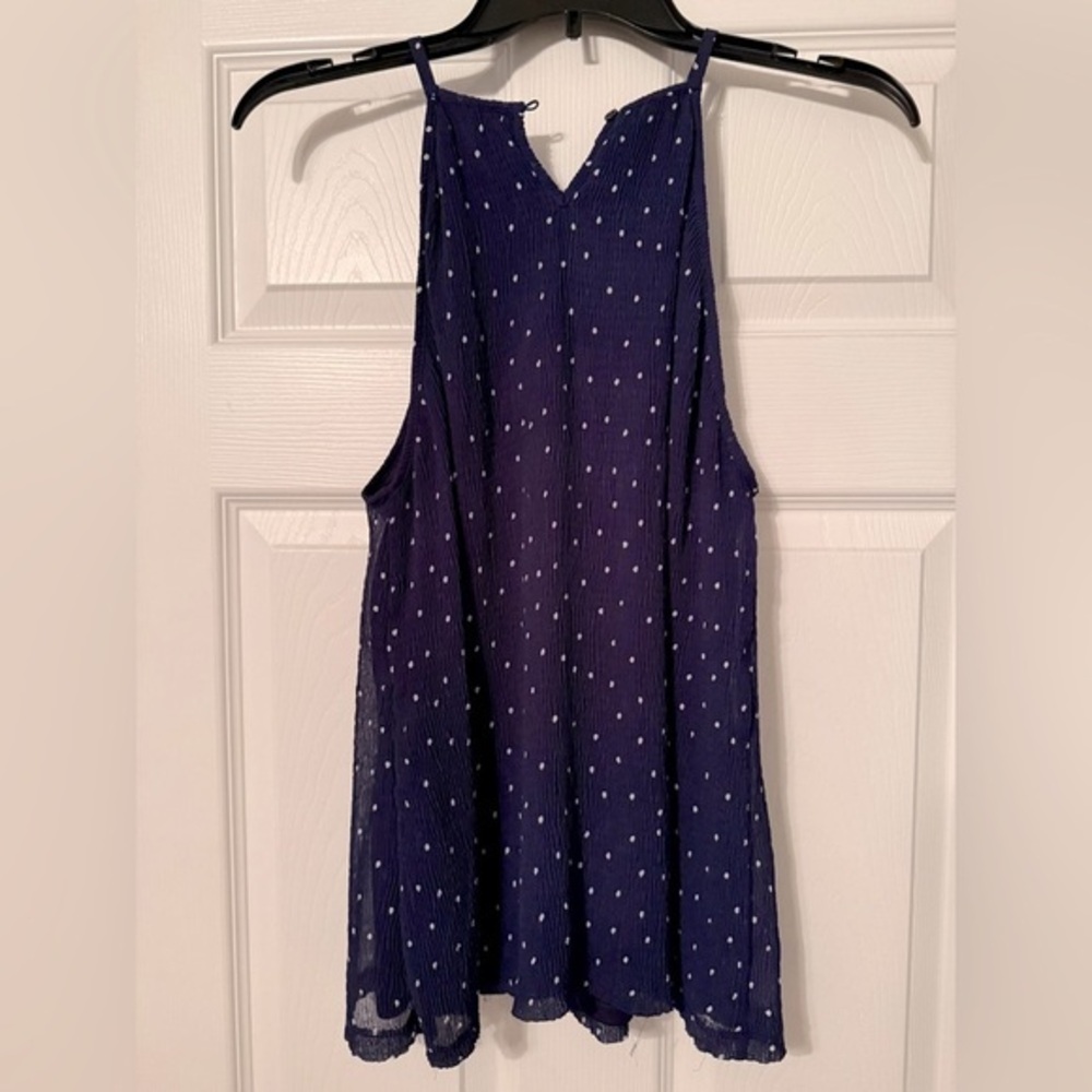 Alice Blue Tank Top in Navy